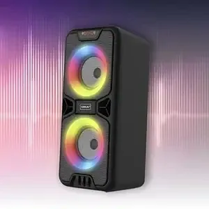 Портативная Музыкальная Колонка NB-041 LED подсветка, Bluetooth, 2 динамика Киев