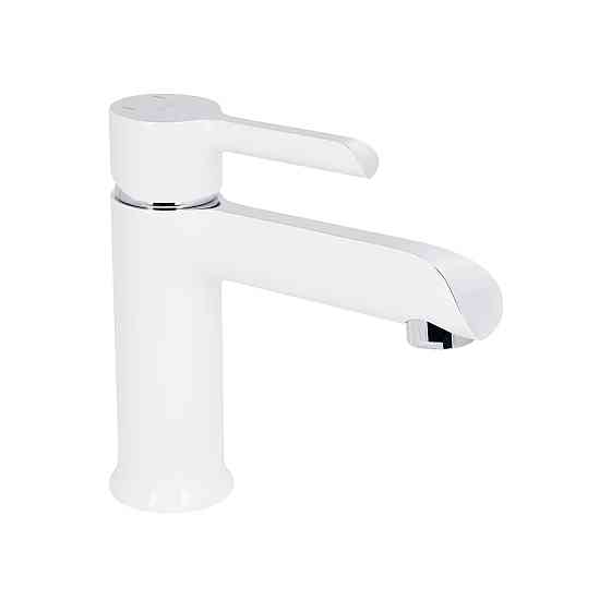 Смеситель для раковины Qtap Grand QTGRAWCR001F Chrome/White Киев