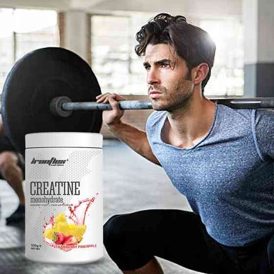 Креатин моногидрат Iron Flex Creatine Monohydrate 500 g (Strawberry pineapple) Луцк