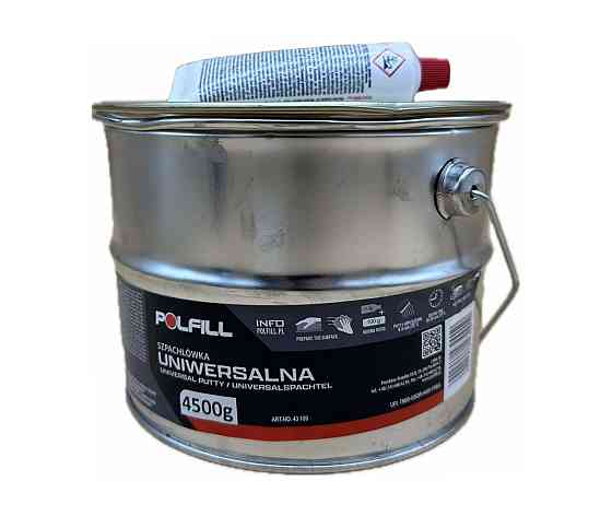Шпаклівка універсальна + затв. 4,5кг бежева Polfill Киев