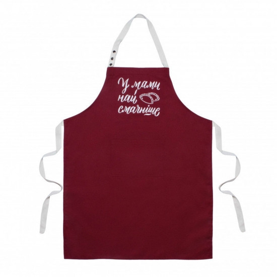 Фартух У мами найсмачніше (Бордо) Вінниця - фото 3