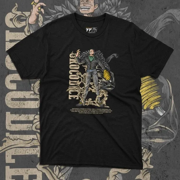 Футболка мужская с принтом Ван Пис Crocodile Размер 48 Anime0234 Днепр - изображение 1