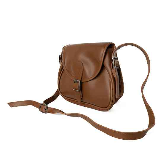 Сумка женская через плечо из качественной искусственной кожи, стильная сумочка, Коричневый Каменец-Подольский