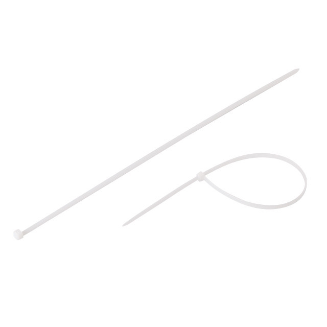 Хомут пластиковий, 4,8×350 мм, 100 шт/упак, білий INTERTOOL TC-4835 Київ - фото 3