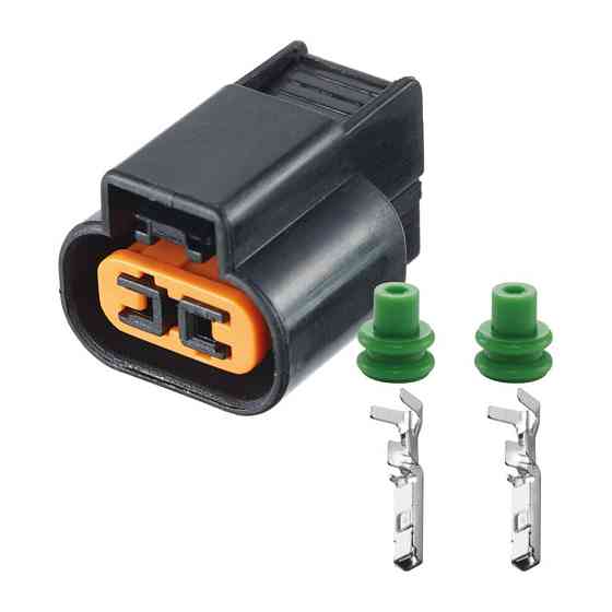 Роз'єм конектор 2-кон., Птф (Противотуманки), PB625-02027, KUM Корея, Японія універс., Hyundai, Kia, Mitsubishi Київ