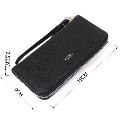 Кошелек Kivi Из экокожи флотар Черный (19014) Винница - изображение 4