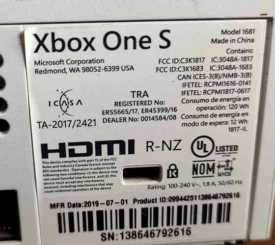 Xbox One series S 1tb 4K повний комплект +диск. Харків
