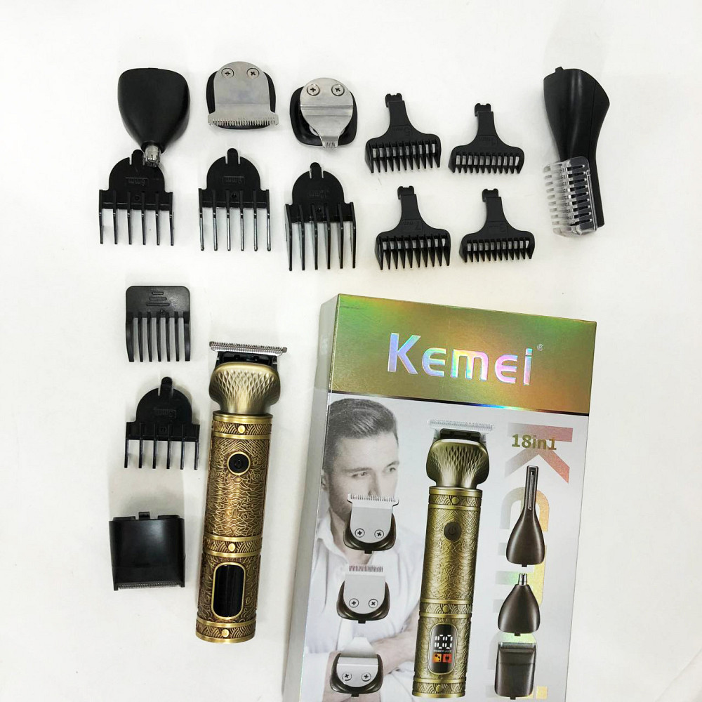 Электрическая машинка с насадкой для бороды, Подстригательная машинка Модная для стрижки волос SA-13 Львов - изображение 3