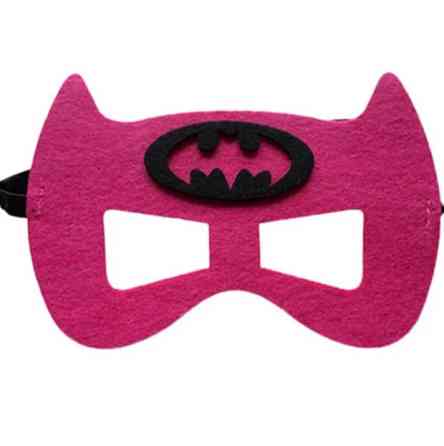 Дитяча маска Бетмен one size рожево-чорний Київ