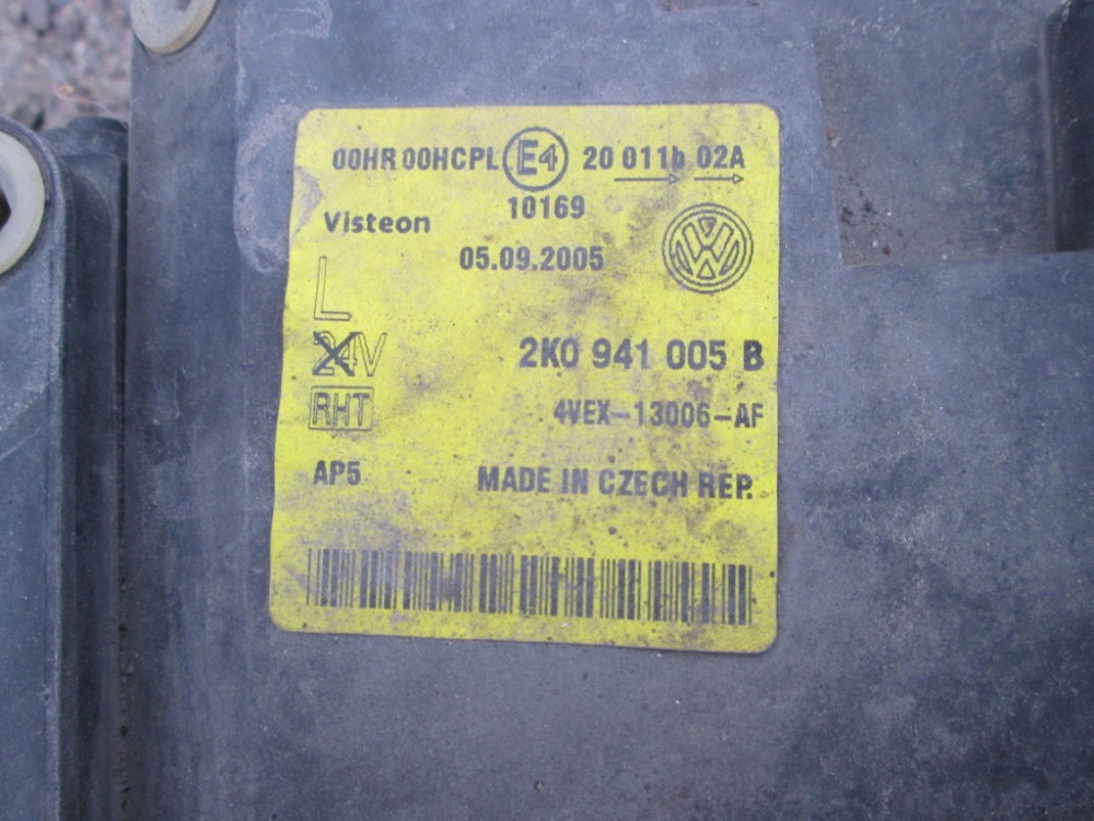 Фара ліва Volkswagen Caddy 2004-2010 Ковель - изображение 3