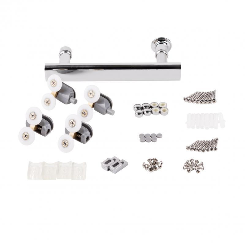 Душові двері в нішу Lidz Aria SD100x185.CRM.FR, скло Frost 5 мм Київ - фото 8