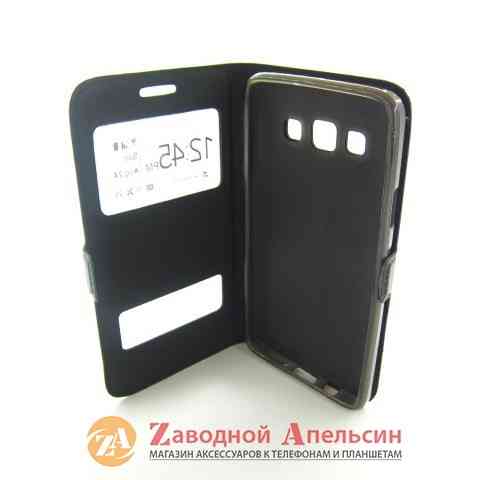 Чехол книжка Samsung A3 A300 Smart Case black Одесса