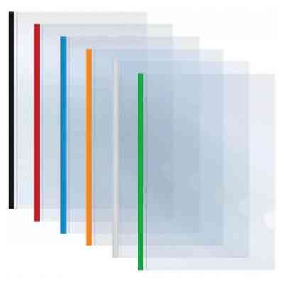 Папка-швидкозшивач Economix А3 з планкою-притиском 10 мм (2-65 аркушів), асорті (E31262) Вінниця