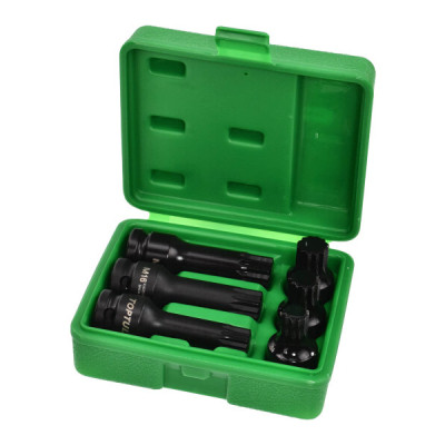 Набір головок Toptul ударних SPLINE 1/2" M14-M18 6шт. (GDAI0601) Вінниця - фото 2