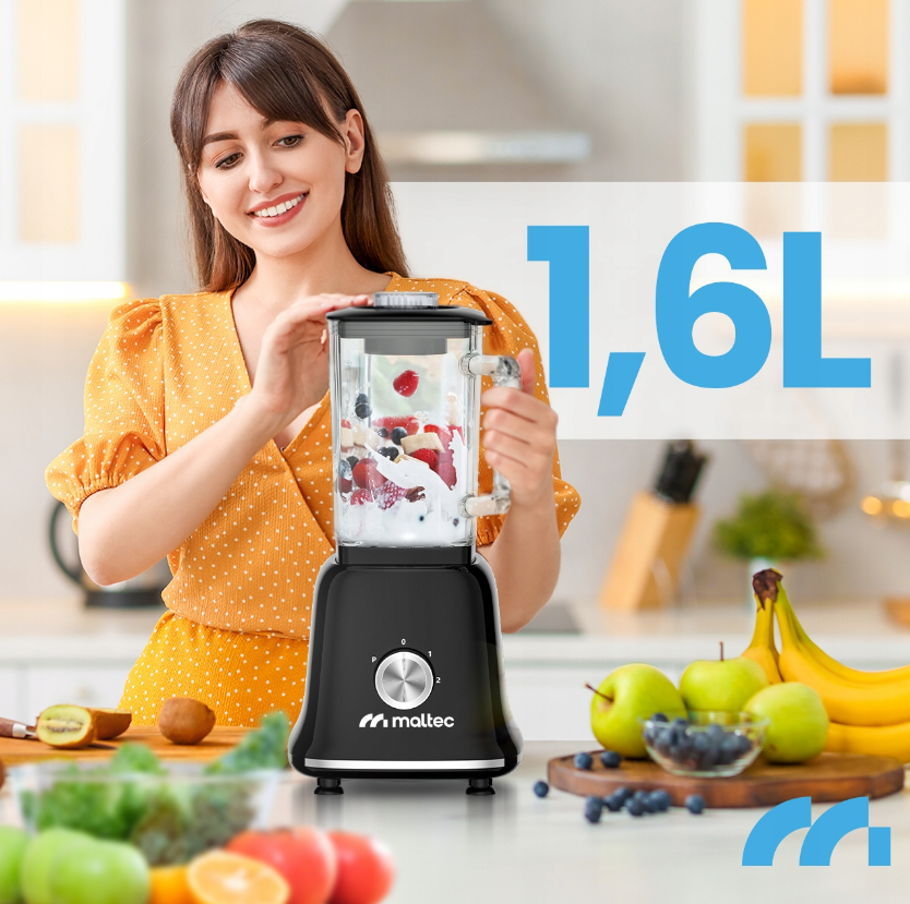 Блендер с чашей 1,6л 1800Вт MalTec (Польша) Киев - изображение 5