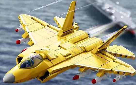 Конструктор военный самолёт F35 истребитель Lego 660 шт блоков Лего. Харьков