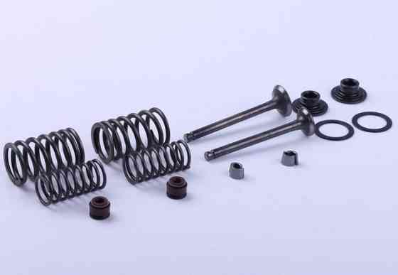 Клапаны + к-т на 2 клапана - скутер 4 т 50 Мукачево