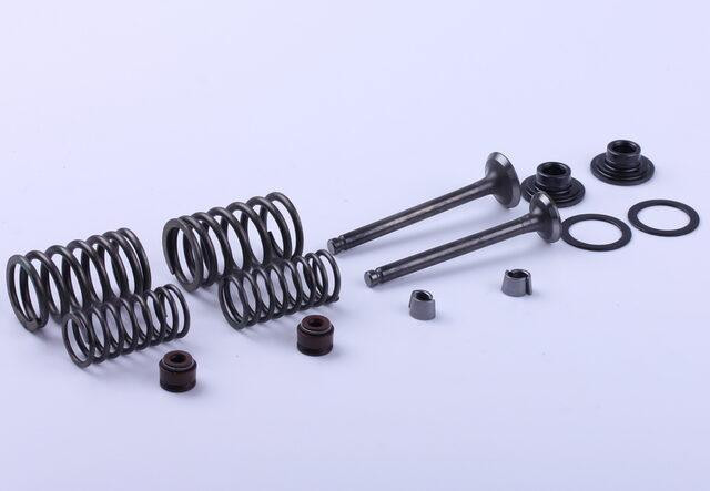 Клапаны + к-т на 2 клапана - скутер 4 т 50 Мукачево - изображение 2