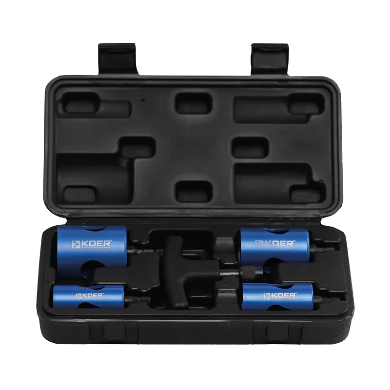 Набір насадок для калібрування та зняття фаски на трубах Koer KAW.SET-01 (d16-20-26-32 мм) (KR4929) Київ - фото 1