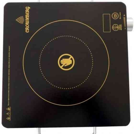 Комфорочна електроплита Crownberg CB-1325, Потужна електроплита для дому, Плита на стіл електрична LR-86 Івано-Франківськ