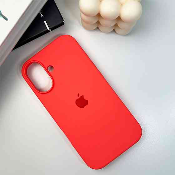 Чохол для смартфона Silicone Full Case AA Open Cam for Apple iPhone 16 18,Peach Киев