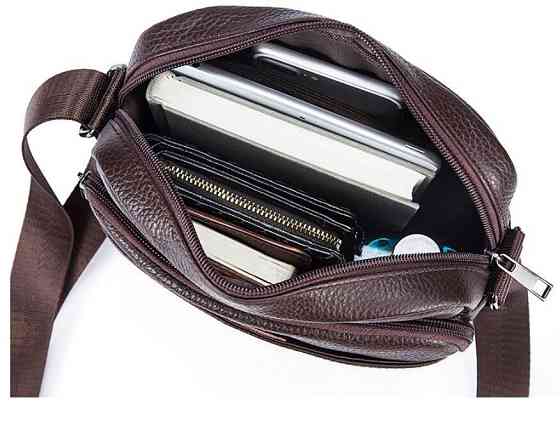 Сумка чоловіча Коричнева (Vintage) Київ