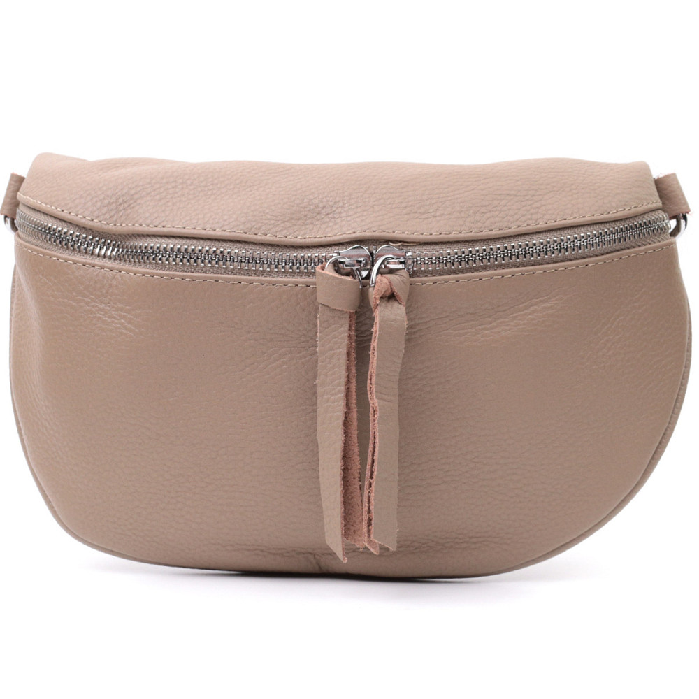 Кожаная женская сумка через плечо с мини кошельком Vintage 22663 Бежевая Киев - изображение 5