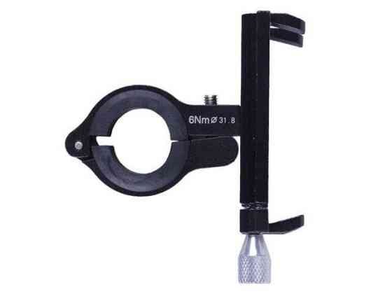 Держатель телефона HFCM-17 (крепление на руль), алюминий, черный Мукачево