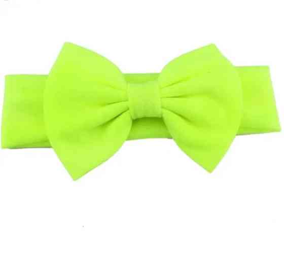 Повязка на голову детская широкая one size салатовый Киев