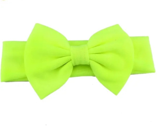 Повязка на голову детская широкая one size салатовый Киев - изображение 1