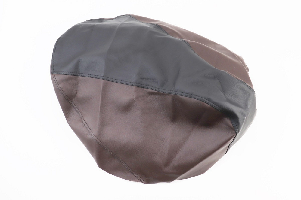 Чохол сидіння Yamaha VINO 5AU (еластичний, міцний матеріал) чорний / коричневий Київ - фото 1