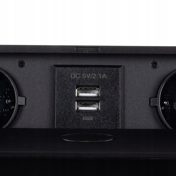 Прихована Розетка електрична настільна 2 USB та 2 розетки Izoxis (21446) Нововолинськ - фото 3