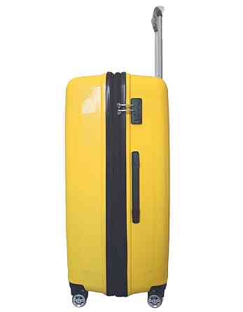 Чемодан пластиковый AIRTEX 241 большой 78 см желтый Киев