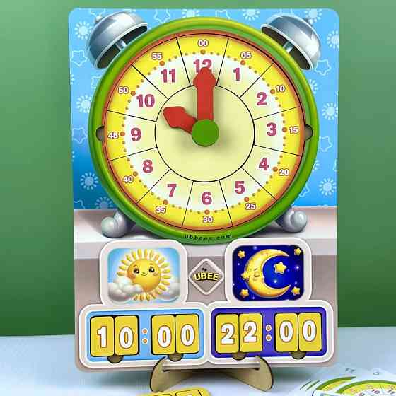 Розвиваюча гра Годинник - Вчимо час (ПСД279) PSD279 Вінниця
