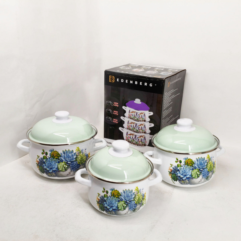 Набор кастрюль из нержавеющей стали, Набор кастрюль для электронной плиты Хороший  WJ-21 Львов - изображение 7