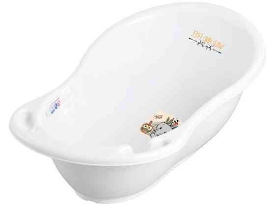 Ванна дитяча зі зливом WILD&FREE LITTLE ELEPHANT 86 см white green Київ