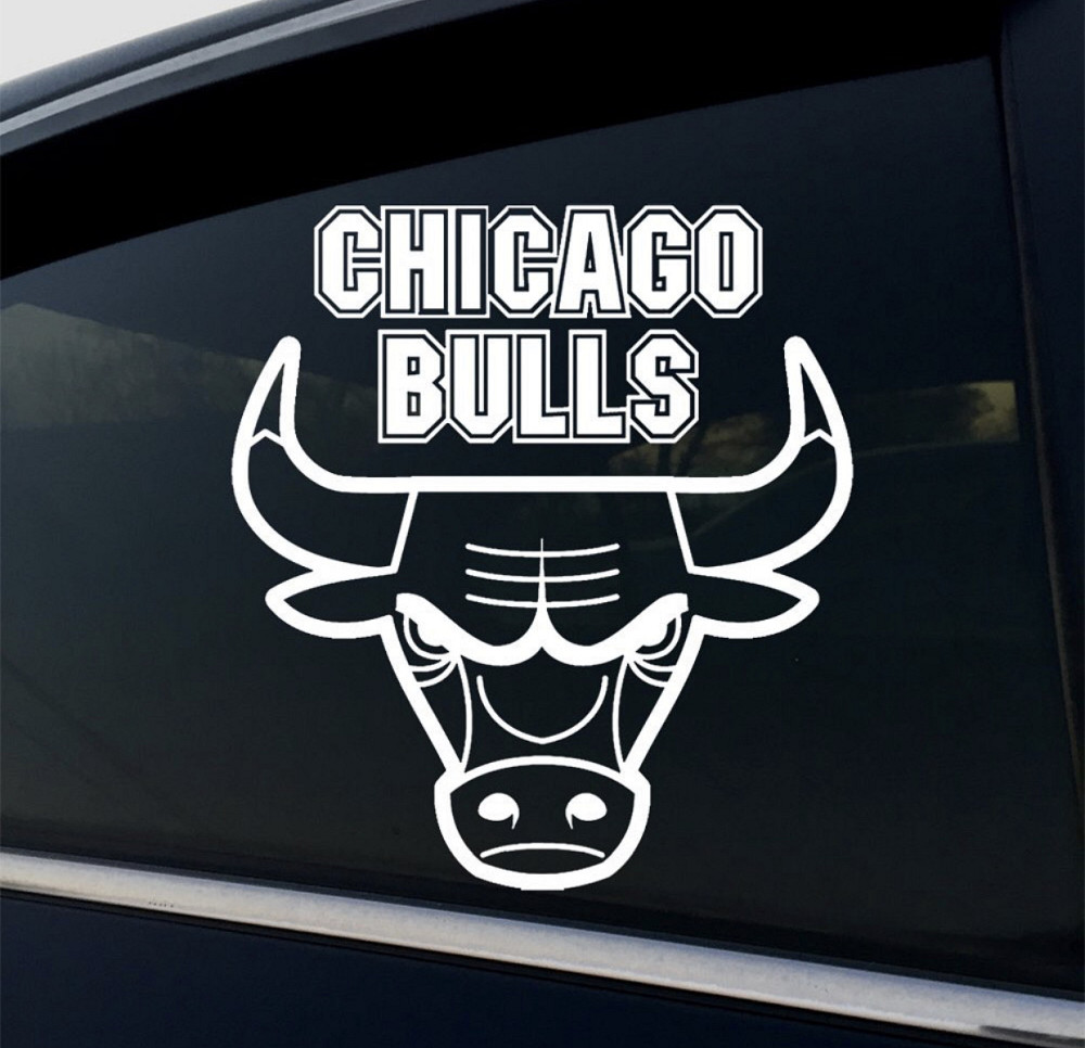 Виниловая наклейка на авто и любую поверхность в Любых размерах - CHICAGO BULLS Черновцы - изображение 1