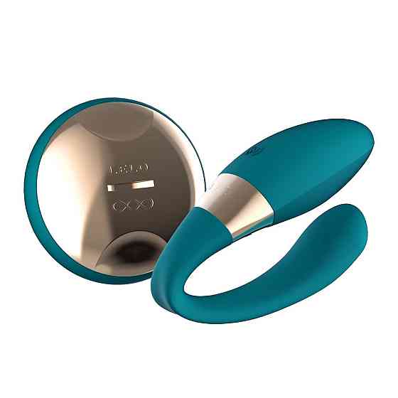Вибратор для пар LELO Tiani Duo Ocean Blue, 2 мотора, пульт ДУ Sex Aura Киев