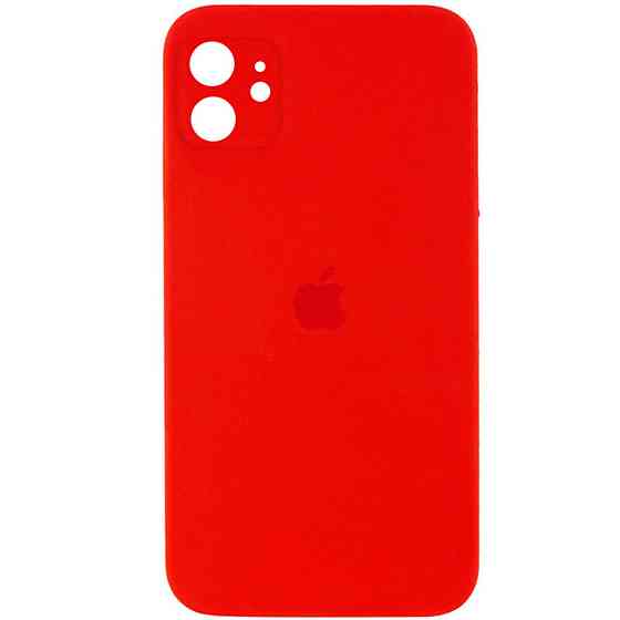 Чохол для смартфона Silicone Full Case AA Camera Protect for Apple iPhone 12 11,Red Київ
