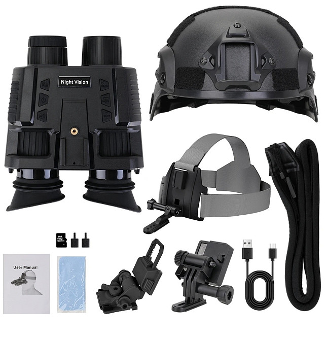 Бінокуляр (прилад) нічного бачення NV8000 + кріплення FMA L4G24 + каска (ABS пластик) + карта 64Г Вінниця - фото 1