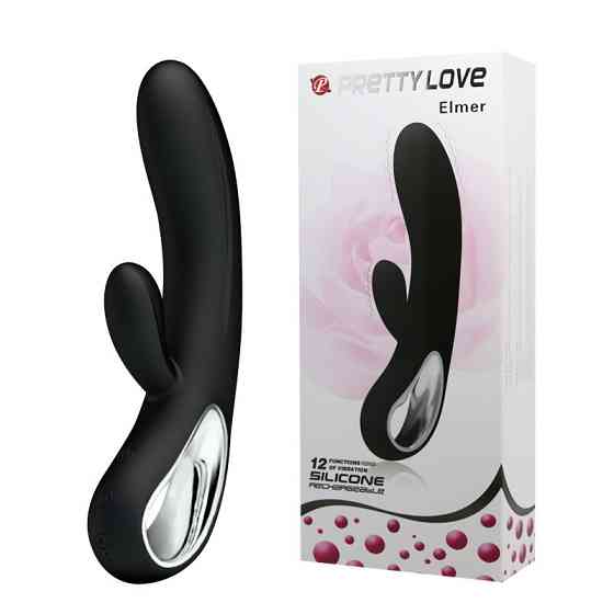 Вібратор - Pretty Love Elmer Vibrator Black Sex Aura Київ
