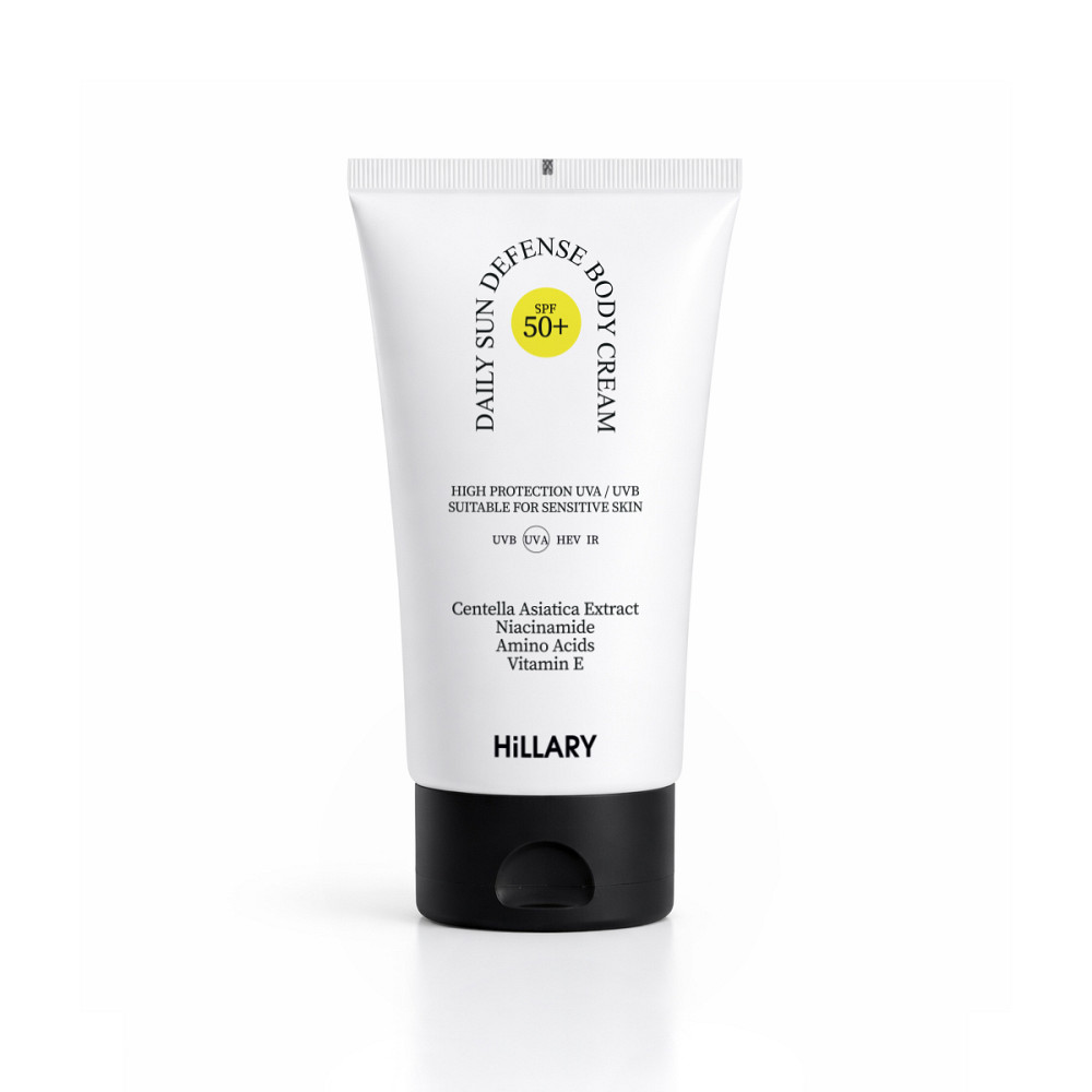 Сонцезахисний крем для тіла SPF 50 Daily Sun Defense Body Cream Hillary 150 мл Київ - фото 11