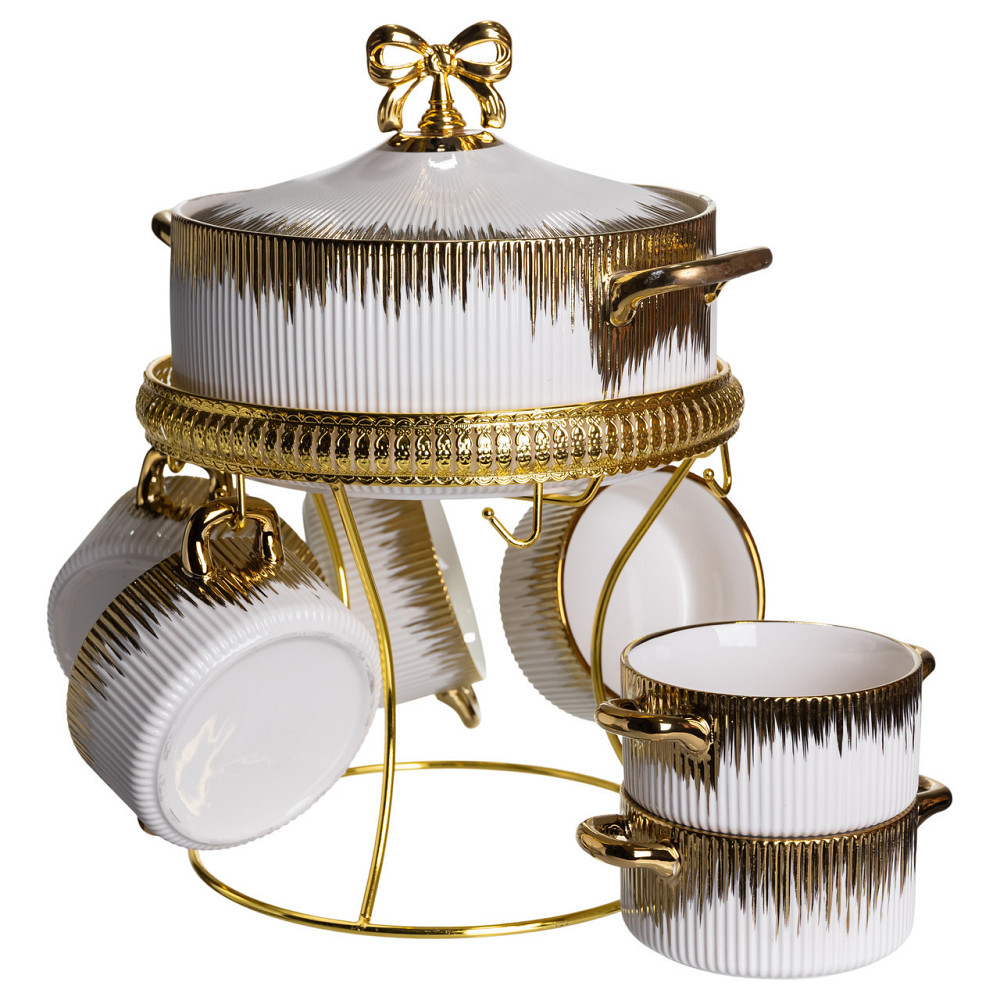 Суповой сервиз на 6 персон с подставкой и бульонницами Киев - изображение 4