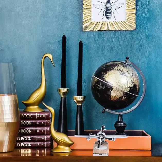 Креативный автомобильный освежитель, ароматизатор воздуха в виде самолета с вращающимся пропеллером от солнечной панели Коломыя - изображение 6