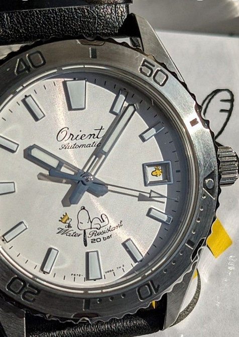 Годинник Orient x PEANUTS Mako40 RA-AC0Q08S Харків - фото 5