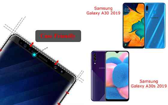 Захисне скло HyperGlass Pro для Samsung Galaxy A30 2019, Galaxy A30s 2019 – максимальна чутливість та захист Київ