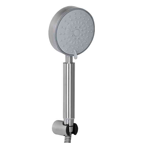 Змішувач для ванни Brinex Pure 006 з поворотним виливом (з душовим гарнітуром) Nickel BRIPUR006NKL Київ