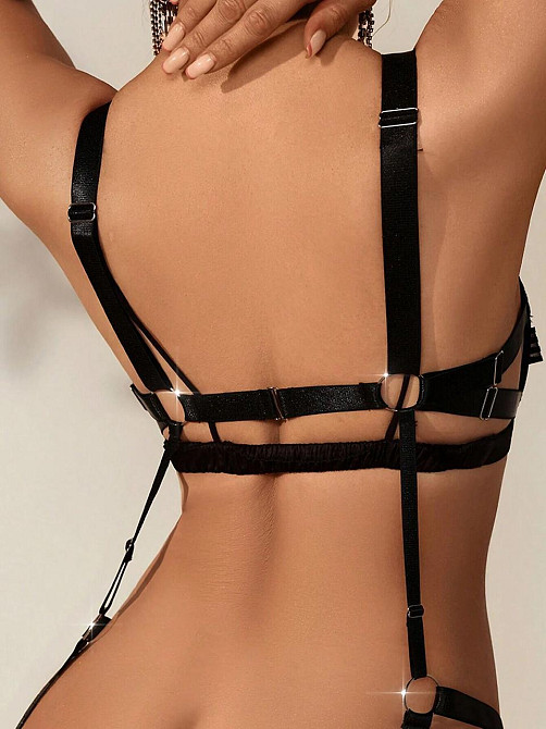 Боди JSY JS228171 Black S/M Sex Aura Київ - фото 6