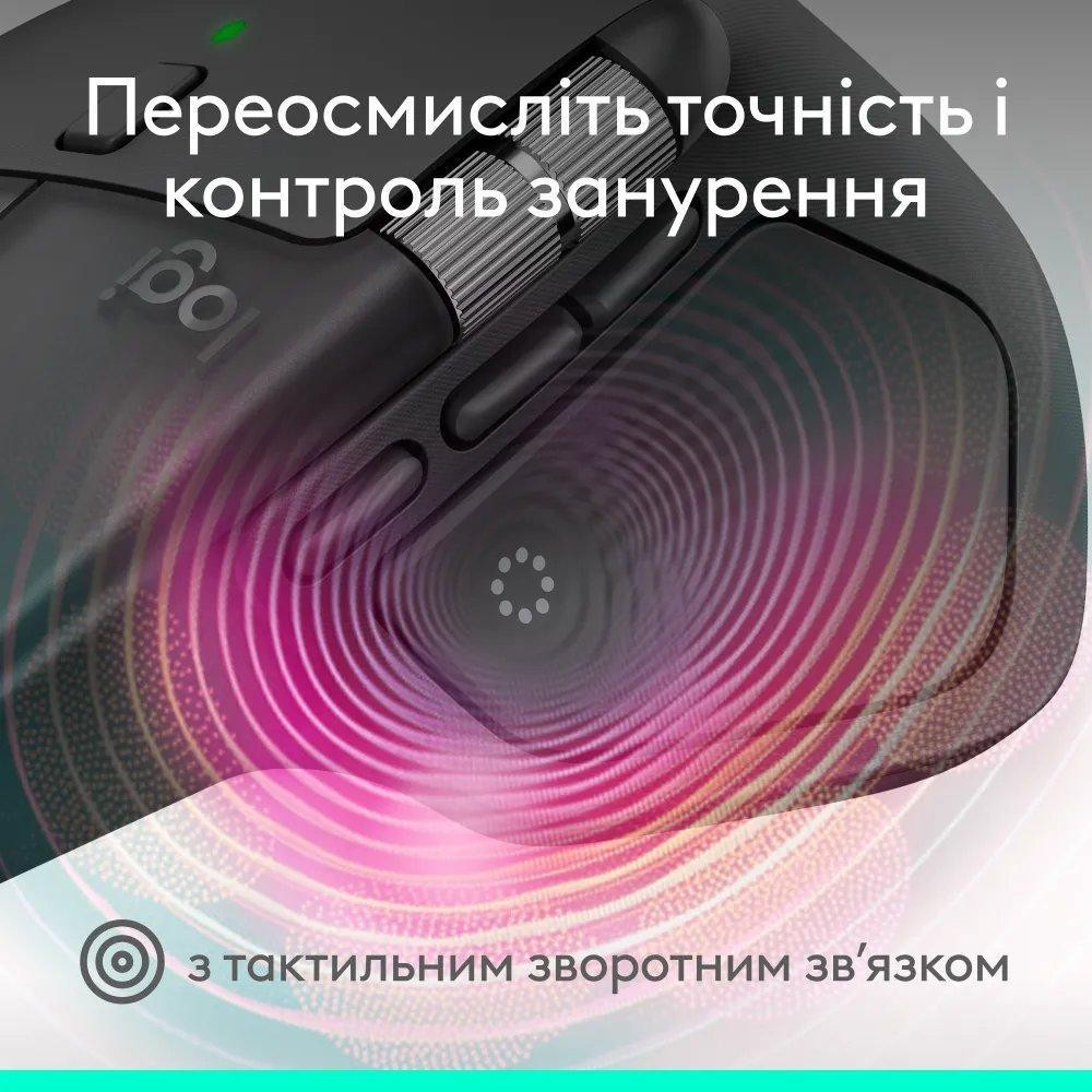 Миша Bluetooth Logitech MX Master 4 Graphite (910-007562) ( 25582 ) Харьков - изображение 3