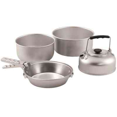 Набір туристичного посуду Easy Camp Adventure Cook Set L Silver (929030) Вінниця